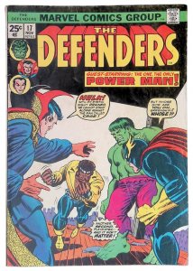 The Defenders #17 Direct Edition Cover (1972-1986) Marvel Comics