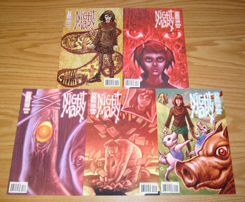 Night Mary #1-5 VF/NM complete series - rick remender comics 2 3 4 idw comics