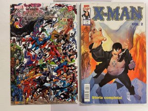 2 Marvel Comic Books X-Man Vol.2 Marvel/DC Vendicatori    57 NO6