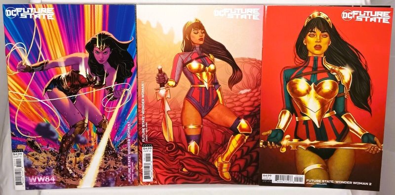 DC Future State WONDER WOMAN #1 - 2 Variant Covers Jenny Frison | DC 2021 |