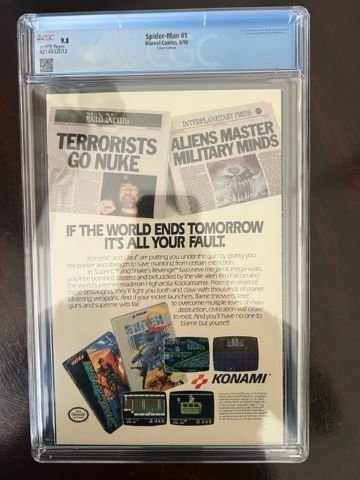 Spider-Man #1 (1990) Silver Edition - CGC 9.8 ! Perfect!