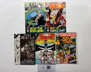 5 Marvel Comics Namor# 13 15+Psycho-nauts# 1+Star Trek# 6+Dracula# 1 14 JS46