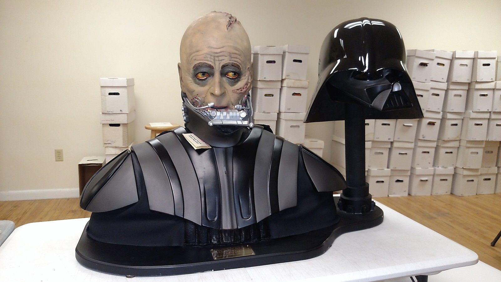 darth vader life size bust