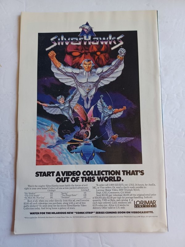 Silver Hawks #5 - Star Comics - Marvel – 1988 - VF/NM