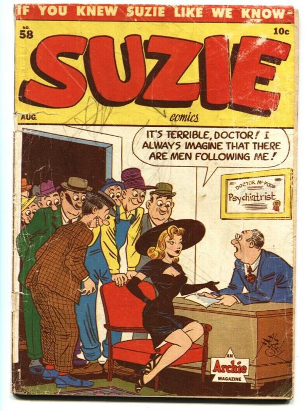 SUZIE #58 GGA issue-comic book Archie 1947