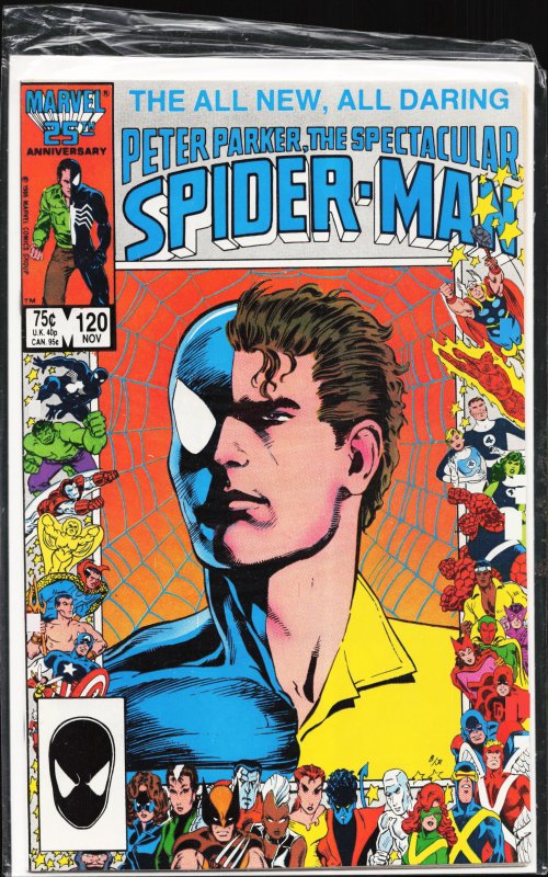 The Spectacular Spider-Man #120 Direct Edition (1986) Spider-Man