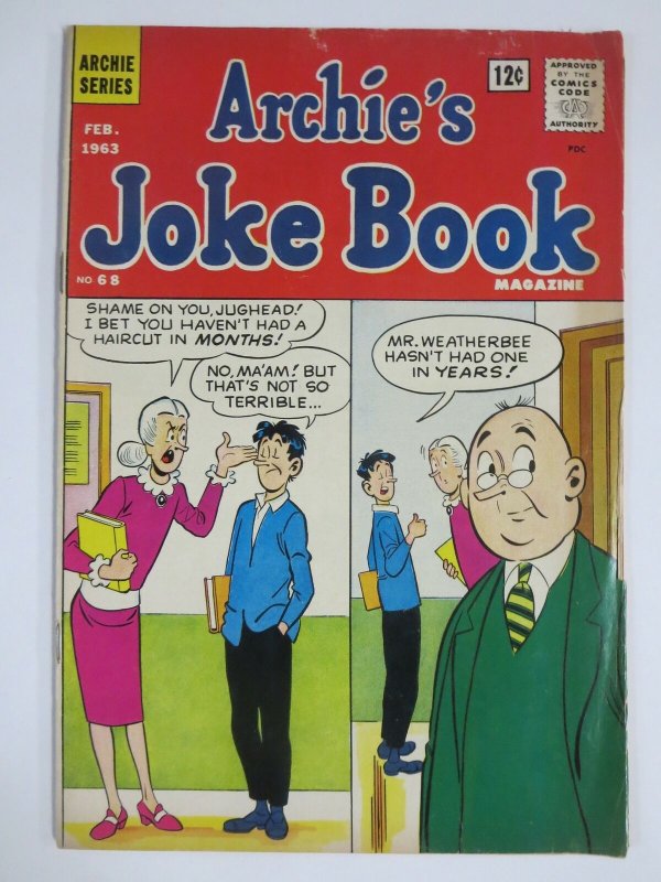 ARCHIES JOKE BOOK  68 VG 2/1963 COMICS BOOK