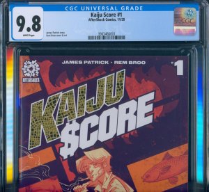 Kaiju Score # 1 CGC 9.8  Cover A Aftershock Comics 2020 Optioned for TV/Movie