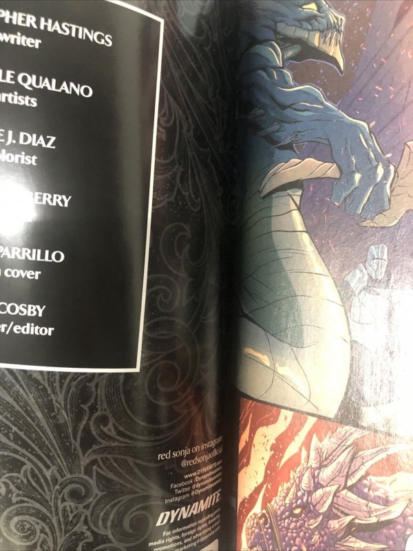 Hell Sonja # 1 Variant (NM) Dynamite Entertainment • Christopher Hastings •