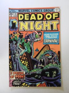 Dead of Night #10 (1975) FN+ condition