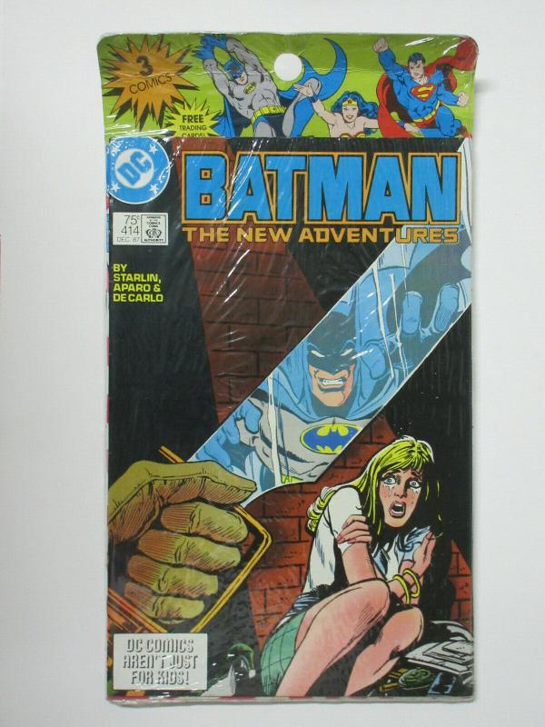 Batman (DC 1987) #414-416 in Special 3 Comics Pack Manhunter Nightwing