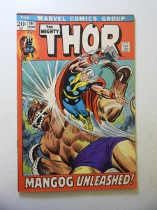 Thor #197 (1972) VG+ Condition centerfold detached at 1 staple
