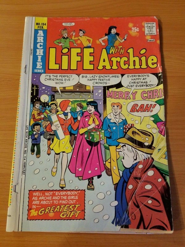 Life with Archie #154 ~ VERY GOOD VG ~ (1975, Archie Comics)