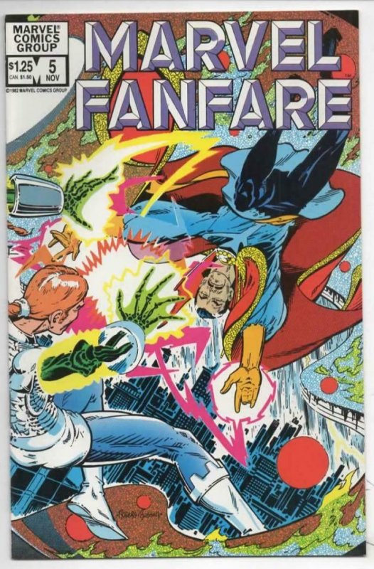 MARVEL FANFARE #5, NM, Dr. Strange, Claremont, Russell,1982 more Marvel in store