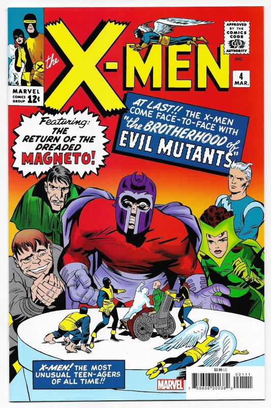 X-Men #4 Facsimile Edition ITC313