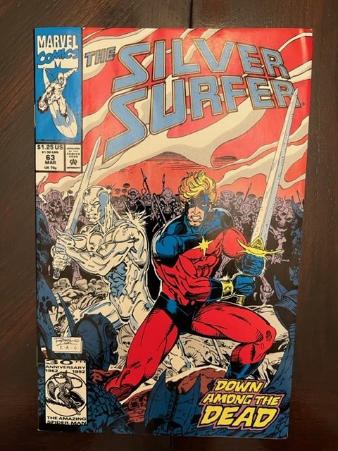 Silver Surfer #63 Direct Edition (1992) - NM