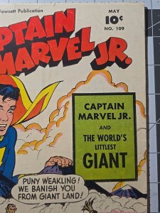 Captain Marvel Jr. #109 (Fawcett Comics May 1952)