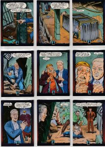 Dark Dominion # 0 Trading Cards  Rare Steve Ditko painted art ! 72 Cards !