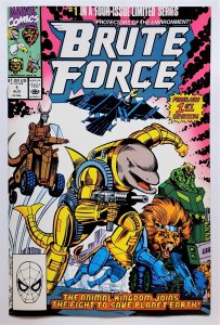 Brute Force #1 (Aug 1990, Marvel) VF