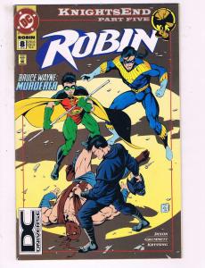 Robin #8 VF DC Comics Comic Book Dixon Batman Joker DE16