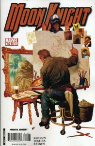 Moon Knight (5th Series) #15 VF ; Marvel | Norman Rockwell Triple Self-Portrait 