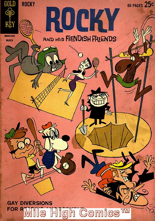 ROCKY & HIS FIENDISH FRIENDS (1962 Series) #3 Fine Comics Book