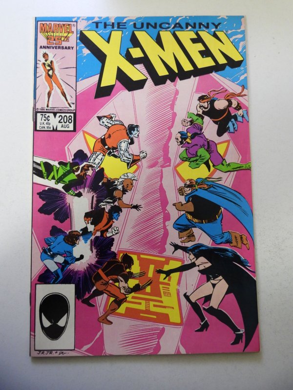 The Uncanny X-Men #208 (1986) FN+ Condition