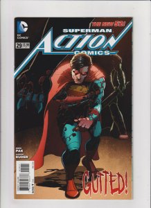 Action Comics #29 NM- 9.2 DC Comics New 52 Superman 2014 Greg Pak