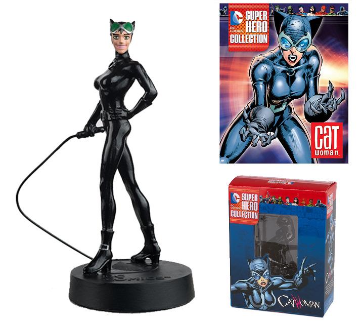 DC Superhero Collection #7 Catwoman Figure with Booklet (Eaglemoss, 2015) New!