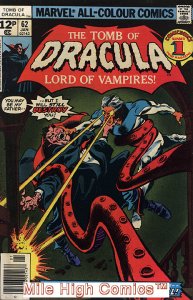 TOMB OF DRACULA (1972 Series)  (MARVEL) #62 BRITISH Fine Comics Book