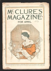 McClure's Magazine 4/1897-Rudyard Kipling-Robert Louis Stevenson-Visit To Col...