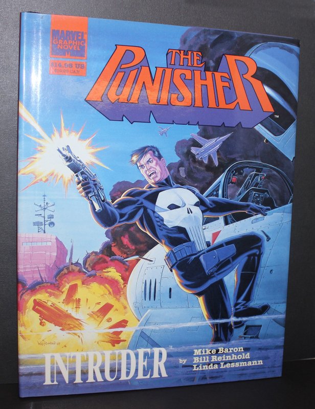 Punisher: Intruder  Hard Cover Graphic Novel / NM  /  1989