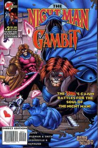 Night Man/Gambit, The #2 FN ; Malibu | Ultraverse X-Men Spin-Off