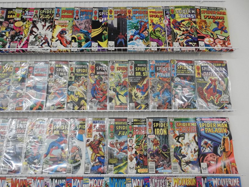 Huge Lot 180+ Comics W/ Marvel Team-Up, Wolverine, +More! Avg FN/VF Condition!