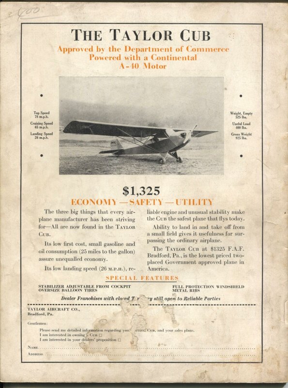 Popular Aviation 12/1931-HR. Bollin  fantasy cover-Clifford Allsopp-dirigible-VG