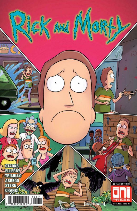 RICK and MORTY #36, 1st, NM, Grandpa, Oni Press, from Cartoon 2015,more in store