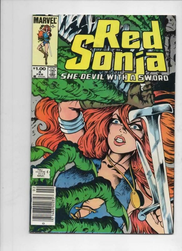 RED SONJA #4, FN/VF, She-Devil with Sword, Ernie Chan, 1983, more RS in store