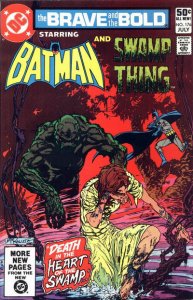 Brave and the Bold, The #176 FN ; DC | Kaluta Batman Swamp Thing