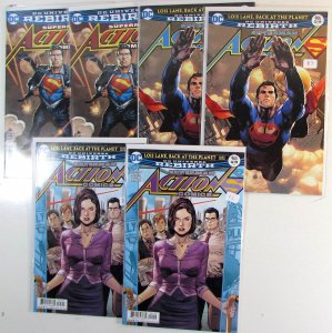 Action Lot of 6 #961 b x2, 965 x2, 966 x2 DC (2017) 3rd Series 1st Print Comics