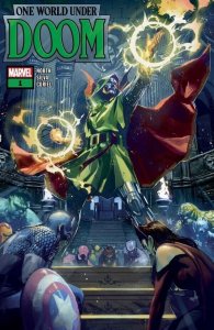 ONE WORLD UNDER DOOM 1 MARVEL CVR PICK/VARIANTS/SET 1:25 1:50 1:100 PRESALE 2/12
