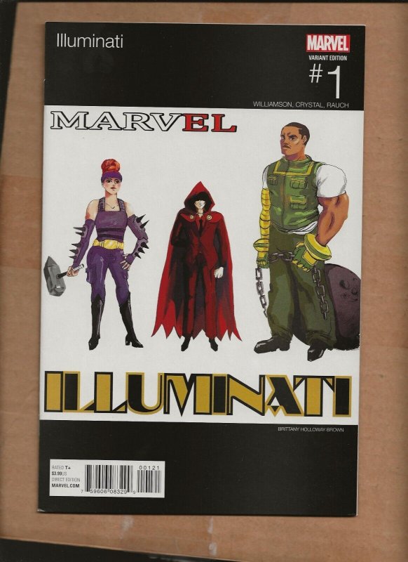 ILLUMINATI     #1   HIP HOP VARIANT COVER MARVEL COMICS 