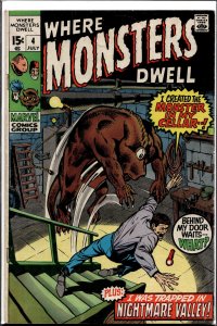 Where Monsters Dwell #4 (1970)