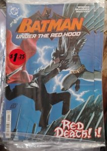 BATMAN UNDER THE RED HOOD  # 1 2025 DOLLAR TREE VARIANT POLYBAGGED 635 RED DEATH