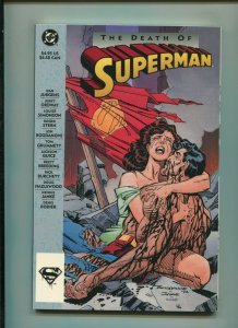 THE DEATH OF SUPERMAN TPB (8.0) SOFTCOVER!! 1993