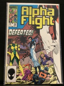 Alpha Flight #26 (1985)