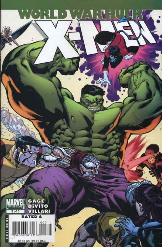 World War Hulk: X-Men #3 VF/NM; Marvel | save on shipping - details inside