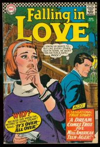 FALLIN IN LOVE #85 1966-DC COMICS-ROMANCE--SONNY & CHER VG