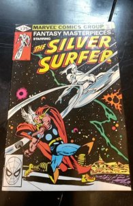 Fantasy Masterpieces #4 Direct Edition (1980)surfer vs thor