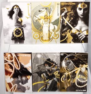 WONDER WOMAN Black and Gold #1 - 6 Variant Cover B Set DC Comics DCU