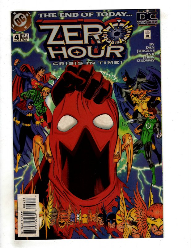 Zero Hour: Crisis in Time #4 (1994) DC Comic Superman OF8